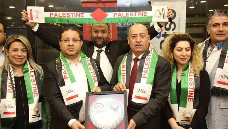 Başkan Eken;  “Filistinli firmalarla ticari anlaşmalar yapıldı”