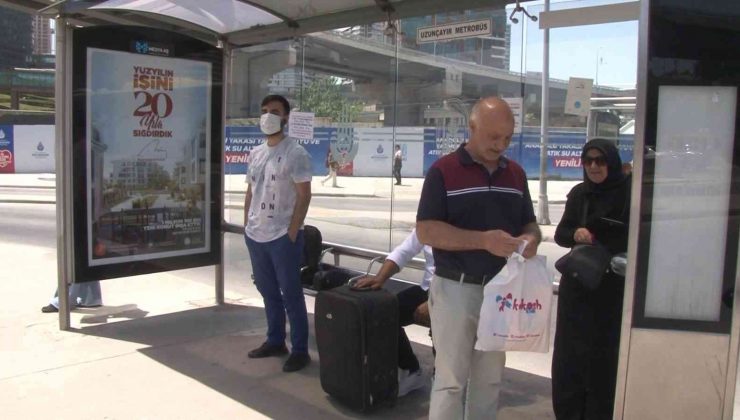 İstanbul’da toplu taşımada vatandaşların maske kararsızlığı