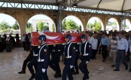 Kıbrıs Gazisi Abdullah Taştaş son yolculuğuna uğurlandı