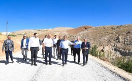 Başkan Gürkan, yol incelemesinde bulundu
