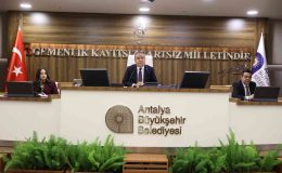 Antalya Büyükşehir’in 2023 bütçesi 8 milyar 250 milyon TL olarak kabul edildi