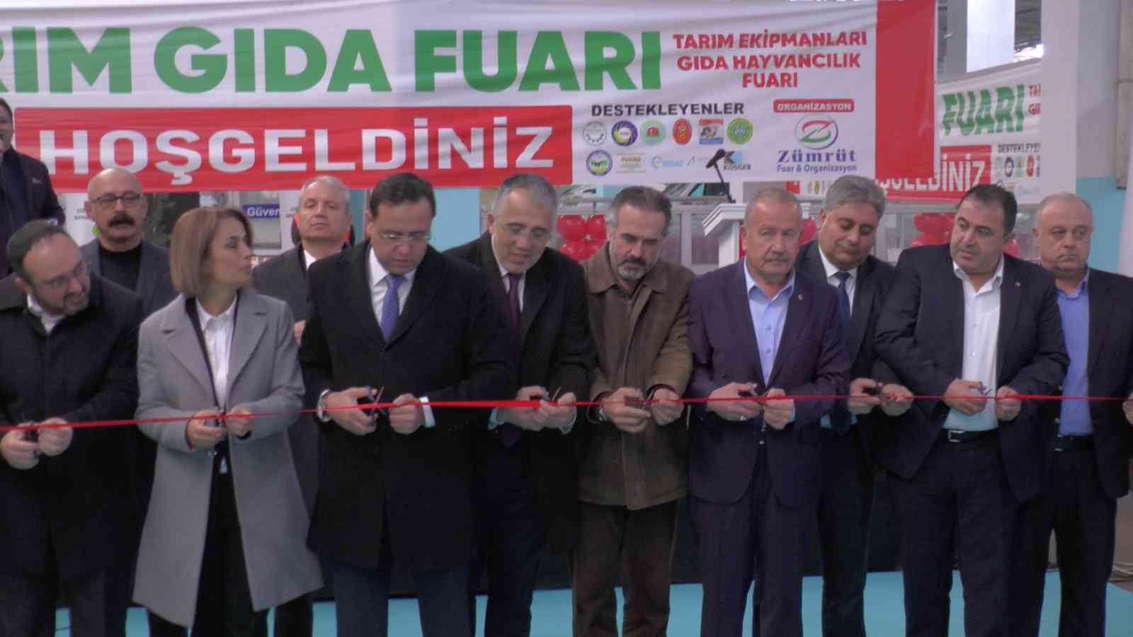 1. Nevşehir/Kapadokya Tarım, Hayvancılık ve Gıda Fuarı kapılarını açtı