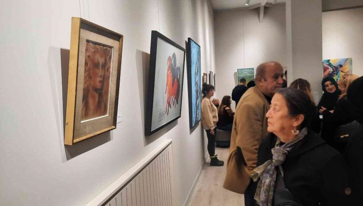 “Sanathane Resim ve Heykel Koleksiyonu” sergisi Beyoğlu’nda açıldı