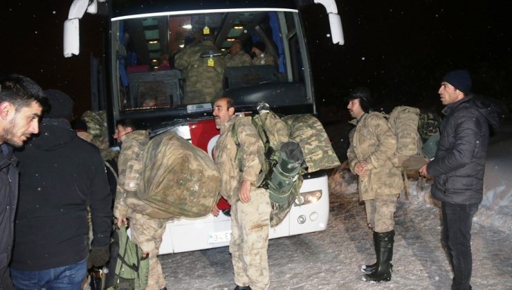 Bitlis’ten deprem bölgelerine 540 güvenlik gücü sevk edildi