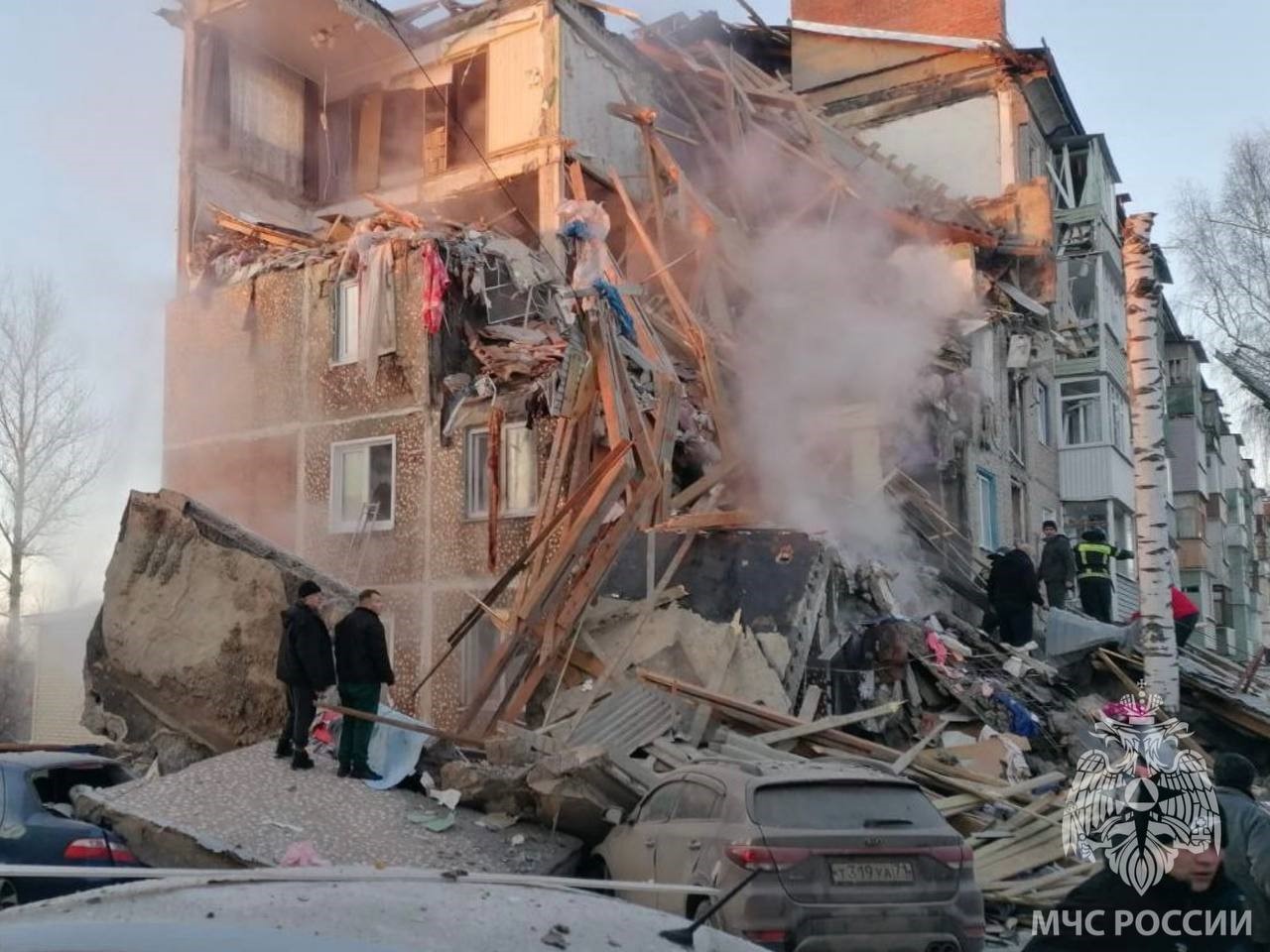 Rusya’da apartmanda doğal gaz patlaması: 4 ölü