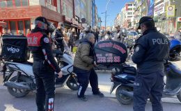 Bakırköy’de dron destekli motosiklet denetimi yapıldı