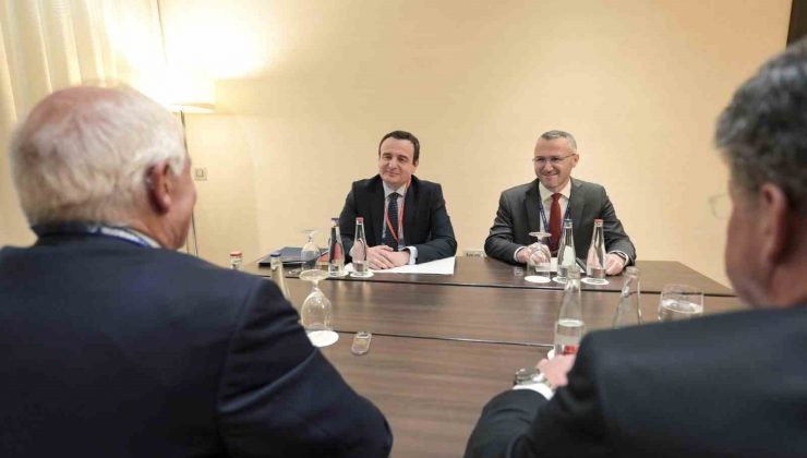 AB Yüksek Temsilcisi Borrell ile Kosova Başbakanı Kurti Slovakya’da bir araya geldi
