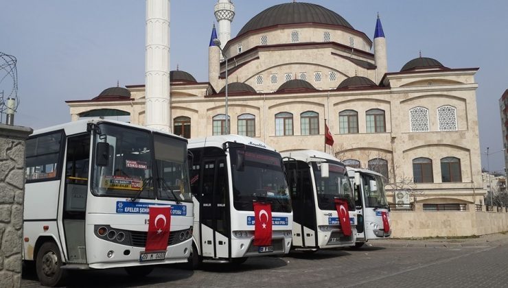 Aydın’da 1 yılda 2 milyon ücretsiz seyahat desteği verildi