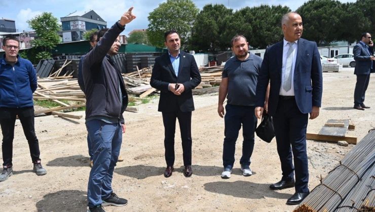Başkan Erdoğan, inşaat çalışmaları devam eden okullarda incelemelerde bulundu