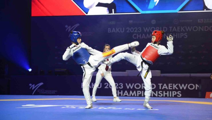 Merve Dinçel, Dünya Tekvando Şampiyonası’nda finale yükseldi